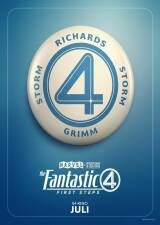 Filmplakat The Fantastic Four: First steps 