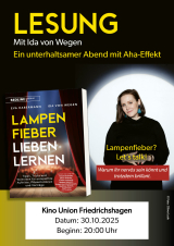 Filmplakat Ida von Wegen - Lampenfieber: Lieben lernen