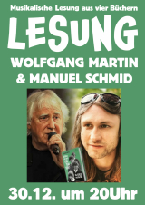 Filmplakat Musikalische Lesung - mit Wolfgang Martin & Manuel Schmid