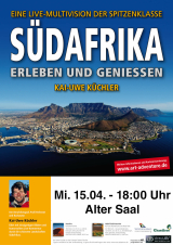 Filmplakat Kai-Uwe Küchler : SÜDAFRIKA - Erleben und Genießen