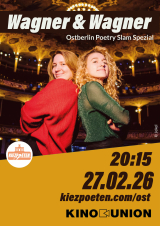Filmplakat Wagner und Wagner Poetry Slam Show