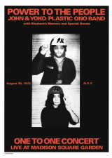 Filmplakat Power To The People: John und Yoko Live In NYC