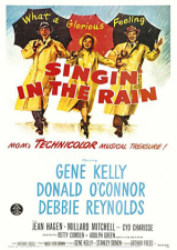 Filmplakat Strickkino: Singin` in the Rain