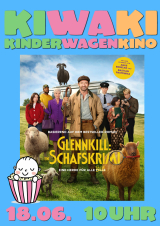 Filmplakat Kinderwagenkino: Glennkill-Ein Schafskrimi