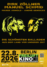 Filmplakat Dirk Zöllner und Manuel Schmid - Die schönsten Balladen aus dem Land vor unserer Zeit