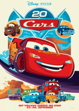 Filmplakat Cars - 20. Jubiläum