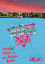 Filmplakat 80er Fete - Ostalgie und NDW