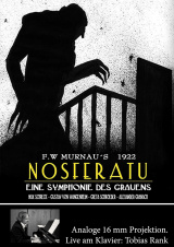 Filmplakat Nosferatu - live vertont von Tobias Rank