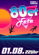 Filmplakat 80er Fete