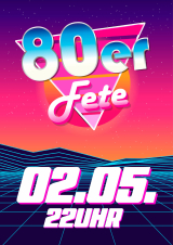 Filmplakat 80er Fete - 2 floors