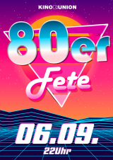 Filmplakat 80er Fete - 2 floors