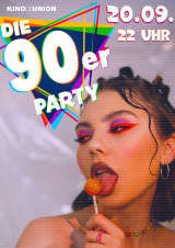 Filmplakat 90er Party
