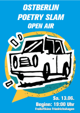 Filmplakat Ostberlin Poetry Slam Open Air 2026