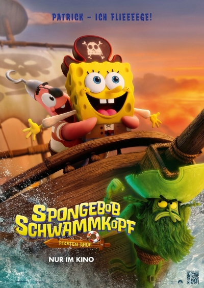 Filmplakat Spongebob Schwammkopf: Piraten Ahoi! 