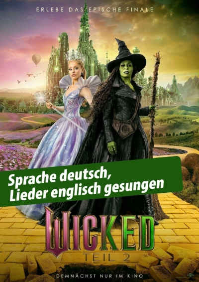 Filmplakat Wicked - Teil 2 