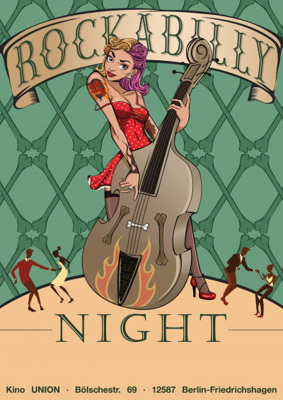 Filmplakat Rockabilly Night
